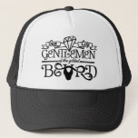 Gilded Beard Black Logotyp - Hat Truckerkeps<br><div class="desc">Bara ett sätt att visa kärlek för Beards och Mustacher!</div>