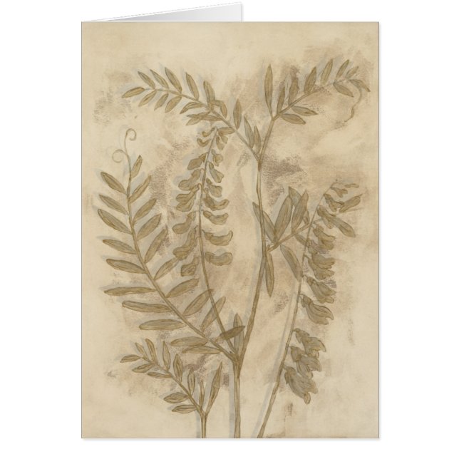 Gilded Foliage I Hälsningskort (Framsidan)