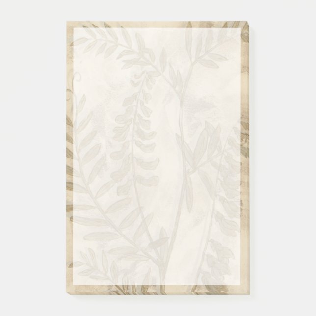 Gilded Foliage I Post-it Block (Framsida)