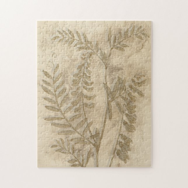 Gilded Foliage I Pussel (Vertikal)