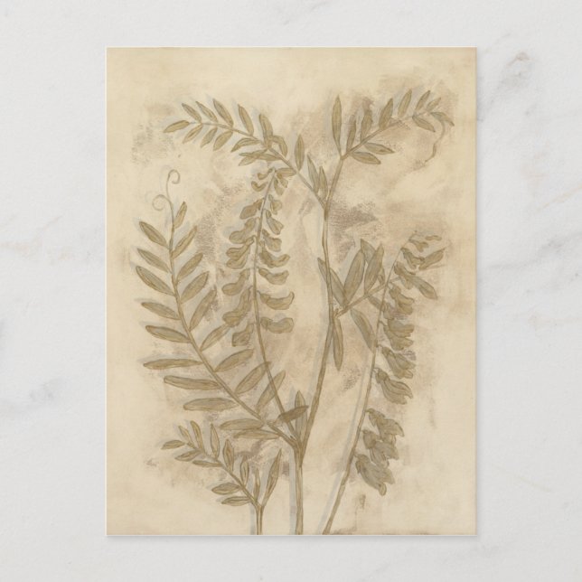 Gilded Foliage I Vykort (Framsida)