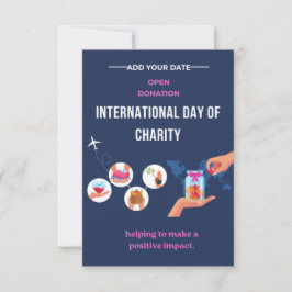 Gilded Hearts: Internationell Charity Day Inbjudningar