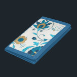 Gilded Indigo Flowers with White Background<br><div class="desc">En Erica J. Vess original,  gyldade indigoblommor vilar på en vit bakgrund. En enkel,  subtil målning som vem som helst skulle få som gåva från kärlek!</div>