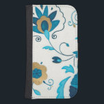 Gilded Indigo Flowers with White Background Plånboksfodral För Samsung Galaxy S4<br><div class="desc">En Erica J. Vess original,  gyldade indigoblommor vilar på en vit bakgrund. En enkel,  subtil målning som vem som helst skulle få som gåva från kärlek!</div>