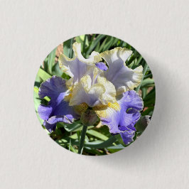 Gilded Iris Button Knapp
