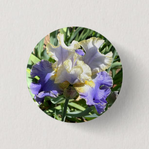 Gilded Iris Button Knapp