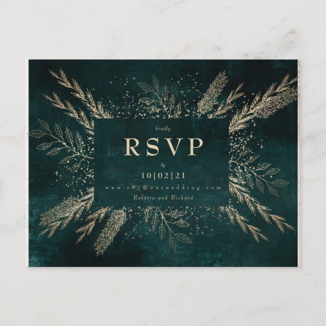 Gilded Meadow Vykort (Framsida)