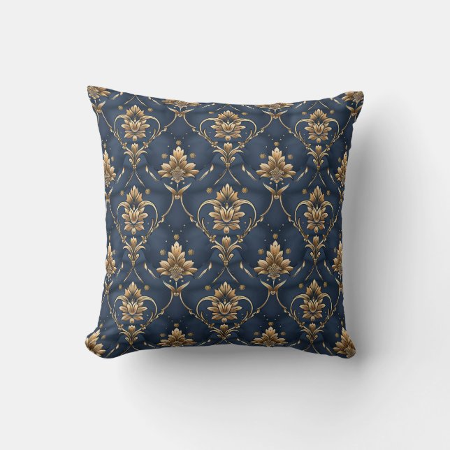 Gilded Midnight Elegance Princesscore Kudde (Framsida)