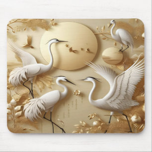 Gilded Nature Blommigt & Avian Elegance Tapet Musmatta
