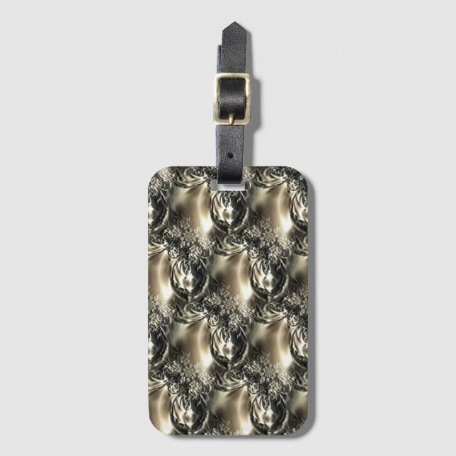 Gilded Pearls Bagagebricka (Framsida vertikal)