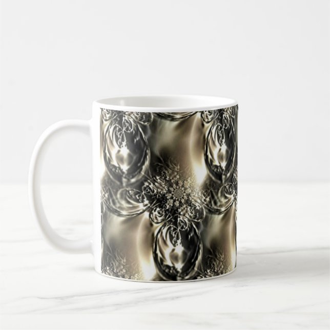 Gilded Pearls Kaffemugg (Vänster)
