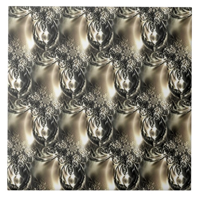 Gilded Pearls Kakelplatta (Framsidan)