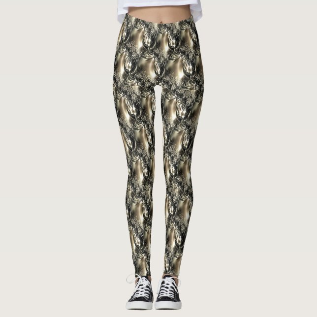 Gilded Pearls Leggings (Framsida)