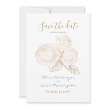 Gilded Ro Dusty Blue Ivory Spara datumet