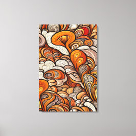 Gilded Swirls Canvastryck