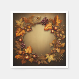 Gilded Treasures of Fall: WAN Harvest Pappersservett