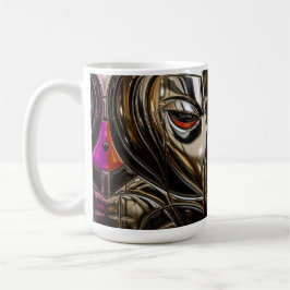 Gilded Violet Mask Kaffemugg
