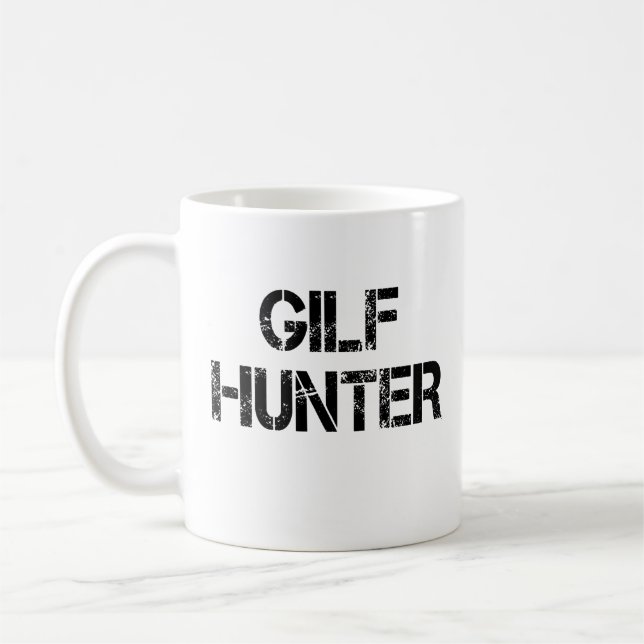 GILF Hunter Kaffemugg (Vänster)