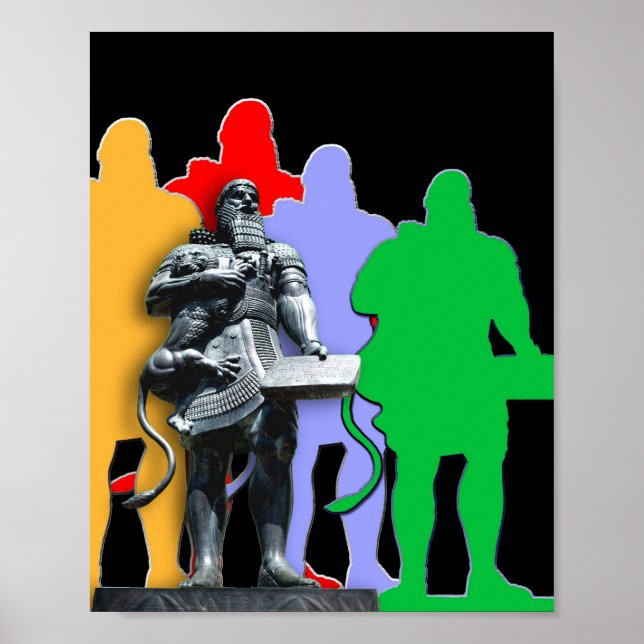 Gilgamesh Poster (Framsidan)