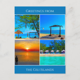 gili ö hälsning vykort
