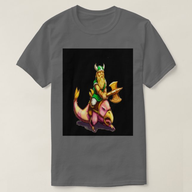Gilius Thunderhead Golden Ax Graphic 10 T Shirt (Design framsida)