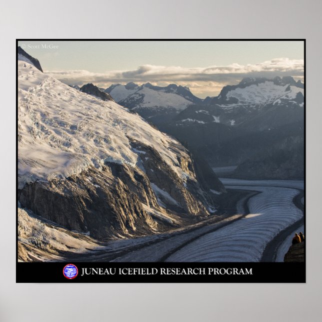 Gilkey Trench som Sol sätter Poster (Framsidan)