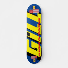 GILL JMT BARB 7 3/4-tums Skateboard Deck