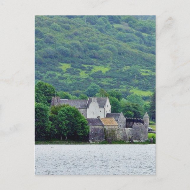 Gill Lough Sjöar Ireland Parkes Castle Vykort (Framsida)