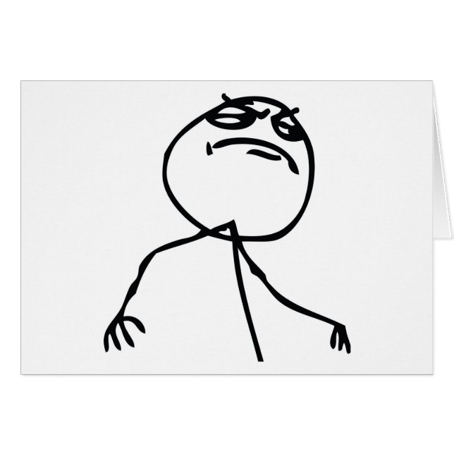 Gilla en chef hälsningskort (Framsidan Horizontal)