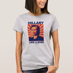 Gilla en chef - Hillary propaganda - Politiclothes T-shirt