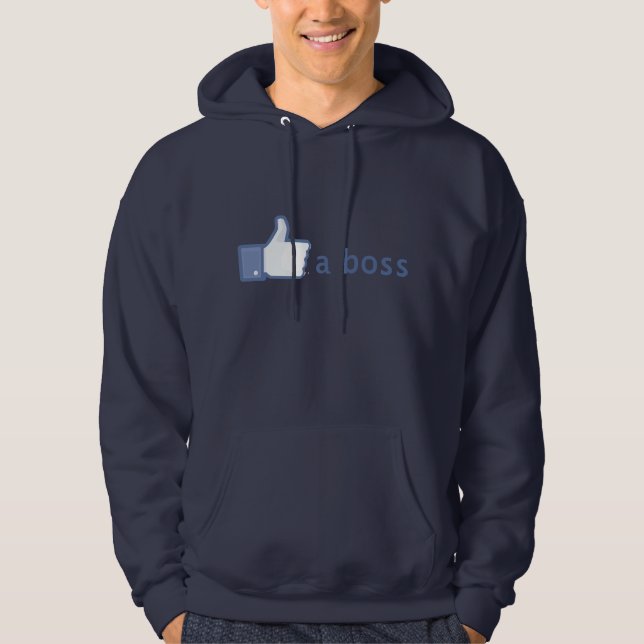 Gilla en chef hoodie (Framsida)