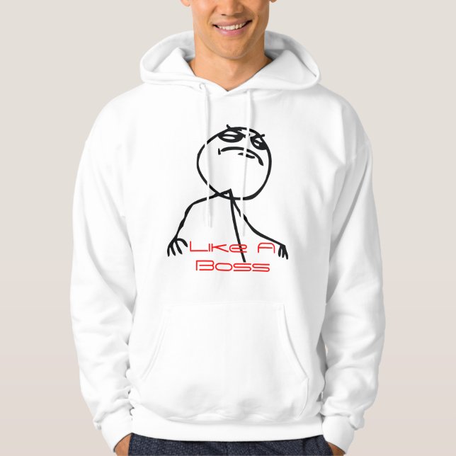 Gilla en chef hoodie (Framsida)