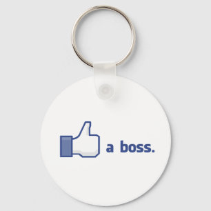 Gilla en chef Keychain Nyckelring