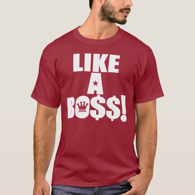 Gilla en chef! t-shirt (Framsida)