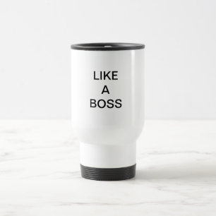 Gilla en chefkaffemugg resemugg
