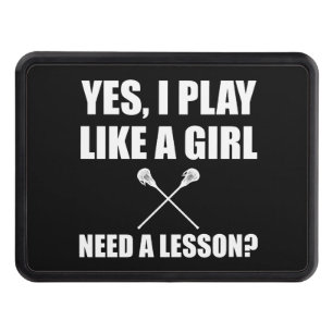 Gilla en flickaLacrosse Skydd För Dragkrok