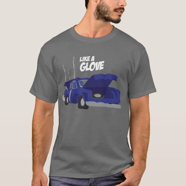 Gilla en handske t shirt (Framsida)