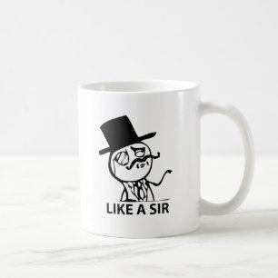 Gilla en herr kaffemugg