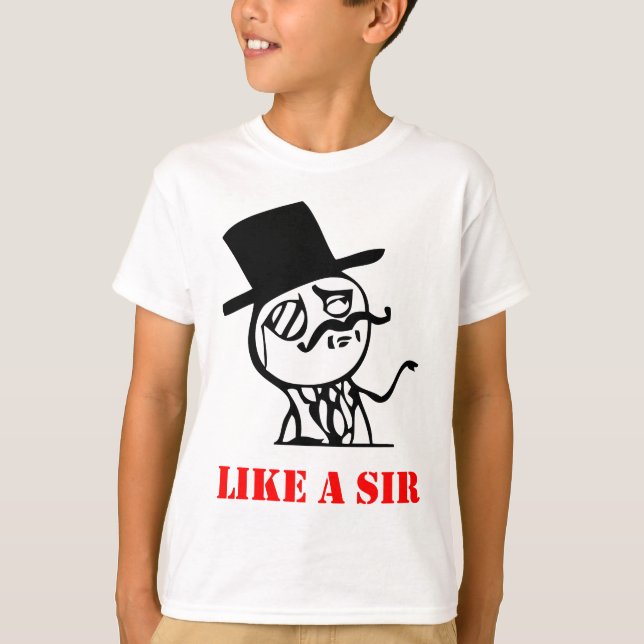 Gilla en herr - meme t-shirt (Framsida)