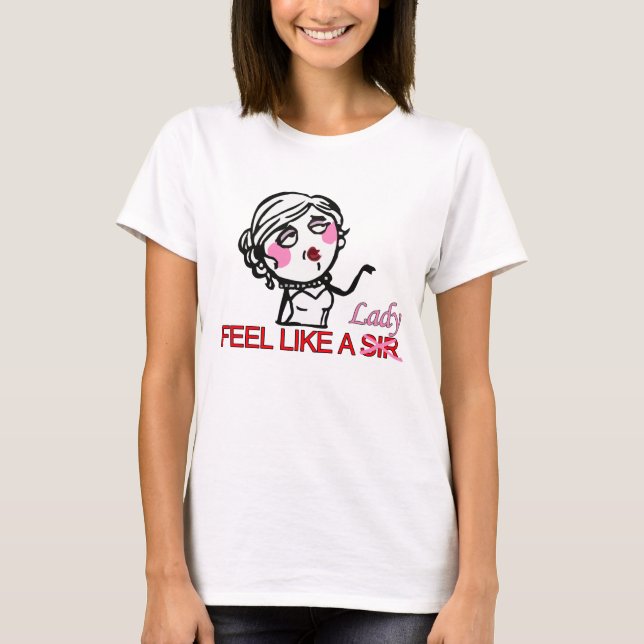 Gilla en Meme för herr (dam) skjorta Tee Shirt (Framsida)
