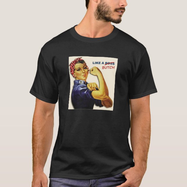 Gilla en snaggning t-shirt (Framsida)