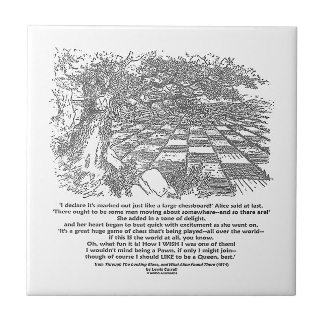 Gilla en stor schackbrädelek av schackunderland kakelplatta (Framsidan)