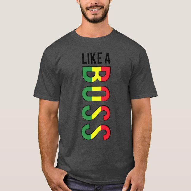 GILLA färger för en CHEFreggae T Shirt (Framsida)