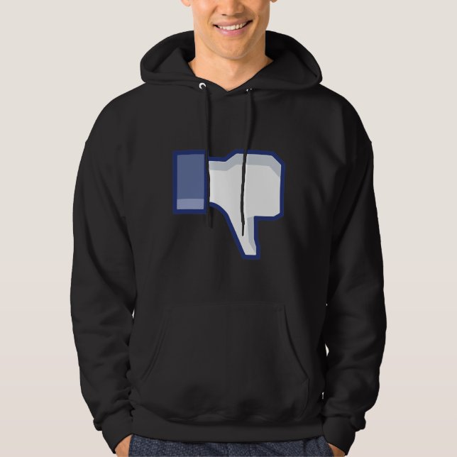 Gilla inte det sweatshirt med luva (Framsida)
