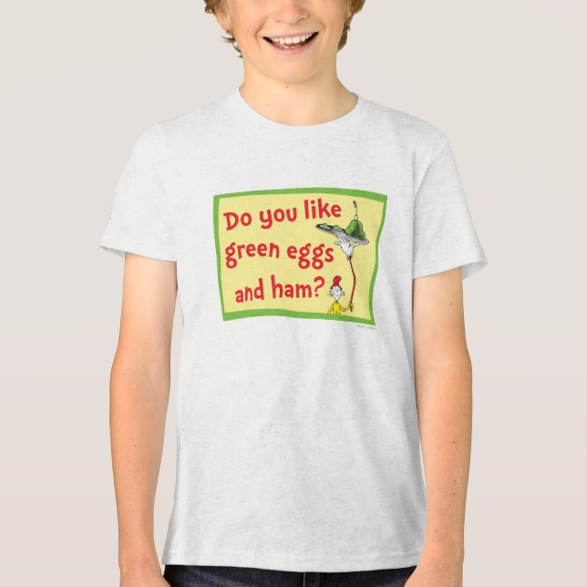 Gillar du gröna ägg och skinka? t shirt (Framsida)