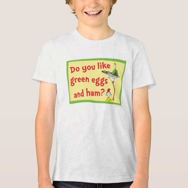 Gillar du gröna ägg och skinka? t shirt (Framsida)