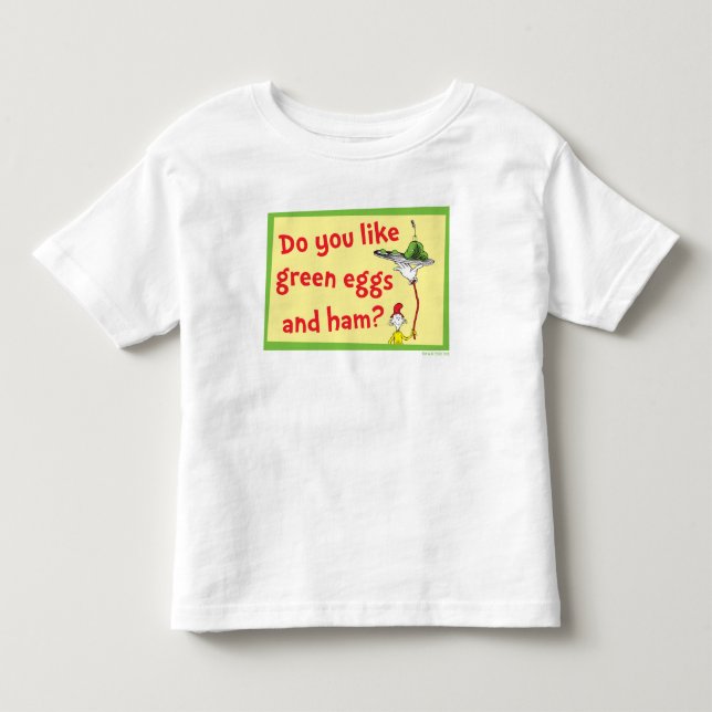 Gillar du gröna ägg och skinka? t shirt (Framsida)