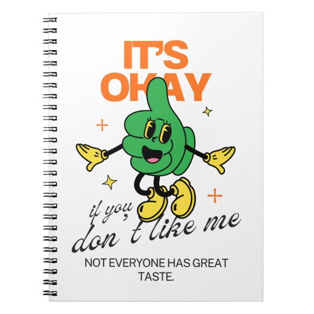 Gillar inte min handske anteckningsbok (Framsidan)