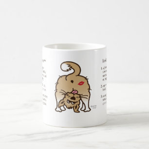 "Gillar Looks Fidos A **" (definitionen) Kaffemugg