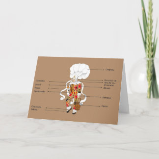 Gille de Binche Notecard Kort